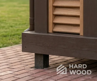 Беседка с четырехскатной крышей №94 - фото 2256